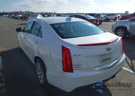2017 Cadillac Ats Luxury from USA, damaged, VIN 1G6AH5RX8H0133212